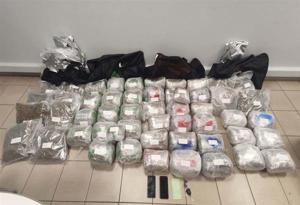 Θεσσαλονίκη: Συνελήφθησαν έμποροι ναρκωτικών - μετέφεραν πάνω από 50 κιλά κάνναβη  