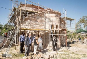 Χορτιάτης: Αποκατάσταση του βυζαντινού μνημείου Ι. Ν. Μεταμόρφωσης του Σωτήρος 