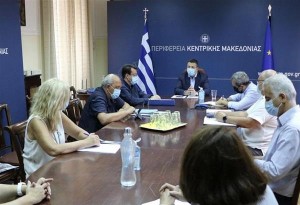 Σε κατάσταση αυξημένης επιφυλακής για την αντιμετώπιση της πανδημίας του κορωνοϊού η Περιφέρεια Κεντρικής Μακεδονίας 