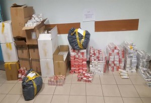 Κατασχέθηκαν περισσότερα από 5.000 αδασμολόγητα πακέτα τσιγάρα στη Θεσσαλονίκη