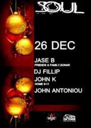 Jase B, Fillip, John K & John Antoniou @ Soul