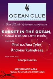 Sunset in  the Ocean @ Ocean Club