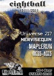 Οι Universe 217,Nervisequin,Maplerun και Mess-ages στο Eightball