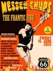 Messer Chups και The Frantic Five στο Γαία Live