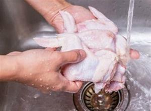 Κίνδυνος τροφικής δηλητηρίασης από το πλύσιμο των ωμών πουλερικών