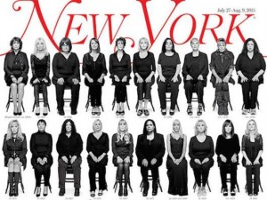 35 γυναίκες κατηγορούν τον Μπιλ Κόσμπι για βιασμό και φωτογραφίζονται για το εξώφυλλο του New York magazine