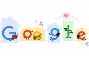 Κορωνοϊός - Google Doodle: Μείνετε σπίτι, σώστε ζωές, διώξτε τον κορωνοϊό 
