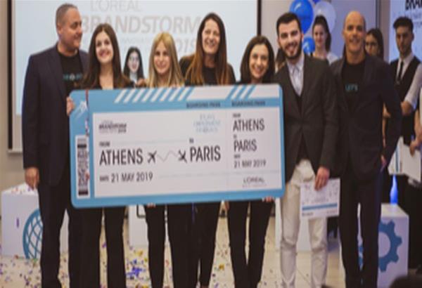 Η φοιτητική ομάδα L' Aurealis, νικήτρια στον ελληνικό τελικό του παγκόσμιου φοιτητικού διαγωνισμού L'Oréal Brandstorm