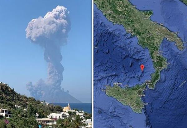 Ιταλία:Tη ζωή του εχασε ένας τουρίστας από το ηφαίστειο στο νησάκι Στρόμπολι 