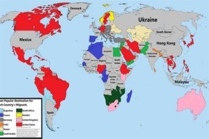  Η παγκόσμια μετανάστευση σε έναν χάρτη: Πού πηγαίνουν οι Έλληνες 