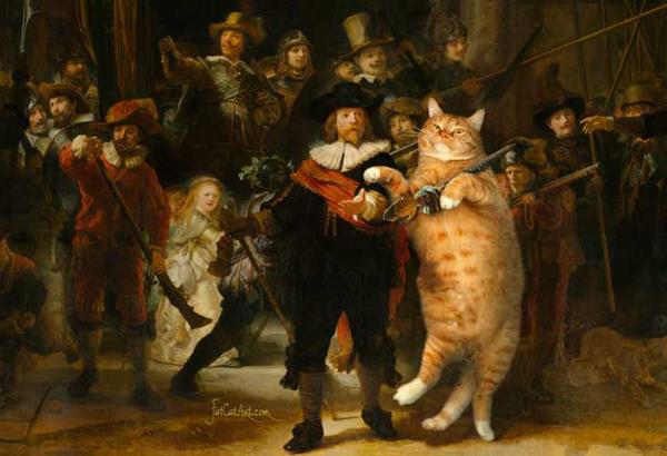 Το Rembrandt and the Cat ξεκινά την πολιτιστική του διαδρομή 