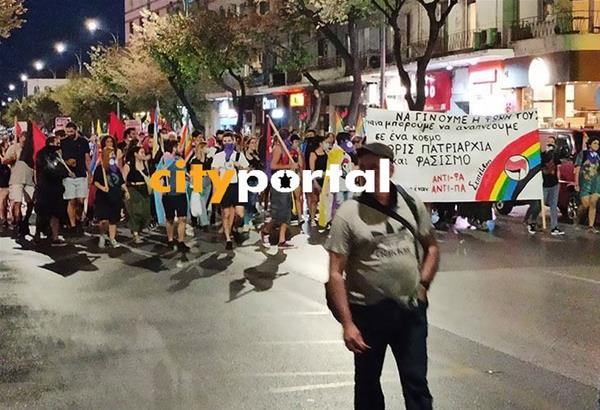 Πορεία στην μνήμη του Ζακ Κωστόπουλου, στο κέντρο της Θεσσαλονίκης. Βίντεο και Φωτό