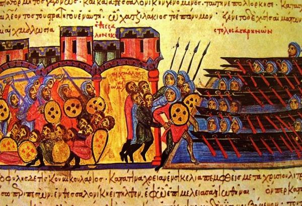 Άλωση της Θεσσαλονίκης από τους Σαρακηνούς πειρατές - 29 Ιουλίου 904