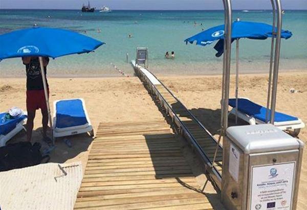 Προσβάσιμες σε ΑΜΕΑ παραλίες του δήμου Αριστοτέλη το καλοκαίρι 2019