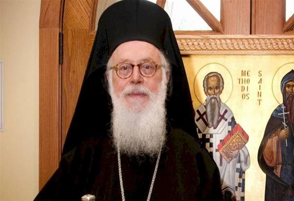 O Αρχιεπίσκοπος Αλβανίας Αναστάσιος παρουσίασε υψηλό πυρετό 