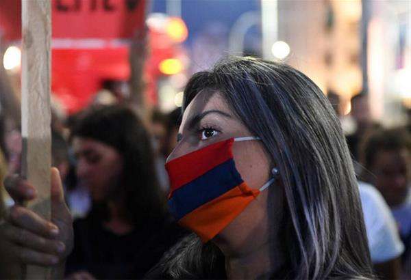 Θεσσαλονίκη: Μεγάλη διαδήλωση για το Ναγκόρνο Καραμπάχ - Μήνυμα αλληλεγγύης στην Αρμενία