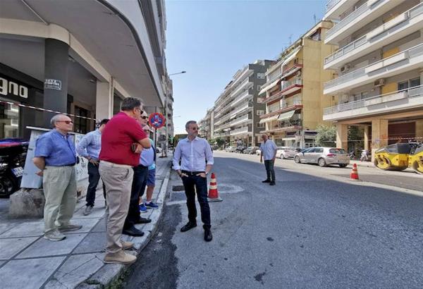 Συνεχίζονται οι ασφαλτοστρώσεις στη Θεσσαλονίκη. Ακολουθούν Λεωφόρος Στρατού και Μητροπόλεως.