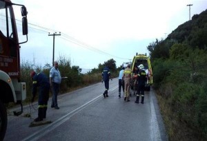 Θεσσαλονίκη: Ανετράπη ΙΧ όχημα στον δρόμο Χορτιάτη - Πανοράματος 
