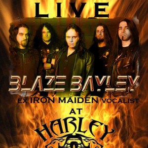 Ο Blaze Bayley (ex Iron Maiden vocalist) στο Harley bar 