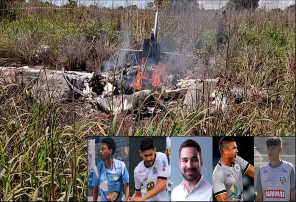 Αεροπορική τραγωδία στη Βραζιλία – Νεκρός ο πρόεδρος και 4 παίκτες της Πάλμας