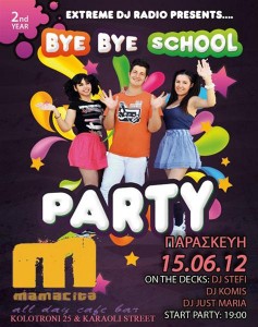 Bye Bye School Party @ Mamacita All Day Cafe Bar