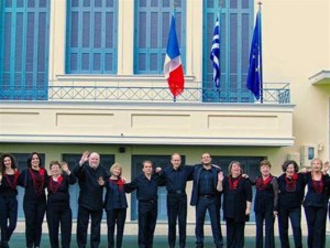 Χριστουγεννιάτικη συναυλία της γαλλόφωνης χορωδίας cHoralia  (Θεσσαλονίκη Χριστούγεννα 2016)