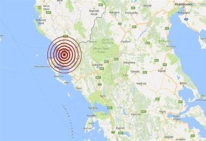 Ισχυρός σεισμός βόρεια της Κέρκυρας πριν από λίγη ώρα