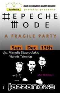 The offical Greek Depeche Mode fan club party @ Jazzanova
