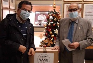 Θεσσαλονίκη: Δωρεά ιατρικών μασκών της ΦΑΑΘ  στον Ι.Ν. Αγίου Φωτίου και στις φυλακές Διαβατών