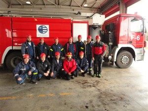 Εκπαίδευση σε πυροσβέστες της «Ελληνικά Πετρέλαια ΑΕ» από την Ελληνική Ομάδα Διάσωσης