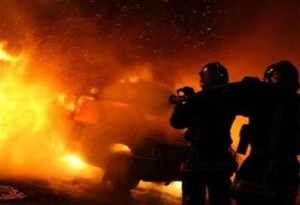 Διαβατά Θεσσαλονίκης: Παρανάλωμα του πυρός έγινε  ΙΧ όχημα τα ξημερώματα