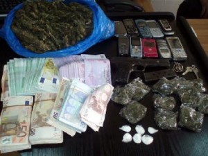 Σύλληψη εμπόρων ναρκωτικών στην Θεσσαλονίκη