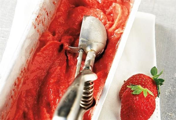 Συνταγή για Frozen yogurt φράουλα