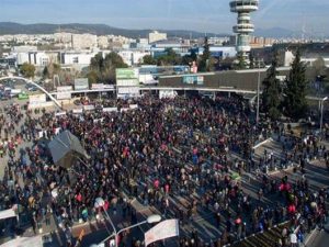 Θεσσαλονίκη: Σοβαρά επεισόδια με χημικά στην έκθεση Agrotica