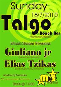 Giuliano jr & Elias Tzikas @ Talgo Beach Bar
