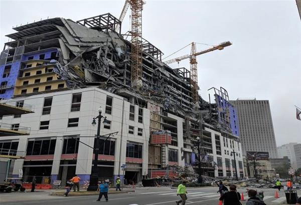 Νέα Ορλεάνη: Ξενοδοχείο Hard Rock Hotel υπό κατασκευή καταρρέει σαν τραπουλόχαρτο!-Βίντεο