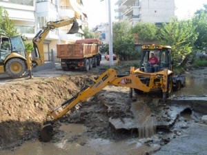 Καθαρισμός ρεμάτων με στόχο την αντιπλημμυρική θωράκιση του  Δήμου Παύλου Μελά