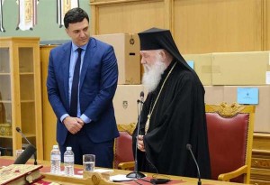 Κικίλιας: δωρεά 97.000 ευρώ της Εκκλησίας της Ελλάδος προς το Εθνικό Σύστημα Υγείας