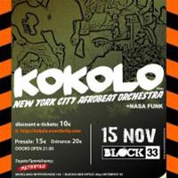 The Kokolo New York City Afrobeat Orchestra στο Block33