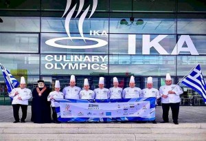 Χάλκινο μετάλλιο για τη Λέσχη Αρχιμαγείρων Βορείου Ελλάδος στους Ολυμπιακούς Αγώνες Μαγειρικής στη Στουτγκάρδη
