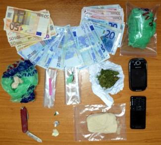 Συνελήφθη έμπορος ναρκωτικών στην Καλαμαριά