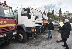 Δ. Νεάπολης - Συκεών: Επιθεώρηση από το Δήμαρχο οχημάτων και εξοπλισμού - Πλήρης ετοιμότητα για το χιονιά