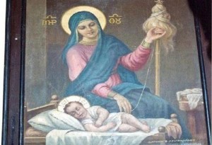 H πιο τρυφερή εικόνα της Παναγίας με τον Χριστό μωρό!