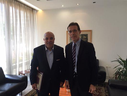 Τη ΔΕΘ-Helexpo επισκέφθηκε  ο πρέσβης της Τυνησίας, Dr. Lassaad M hirsi