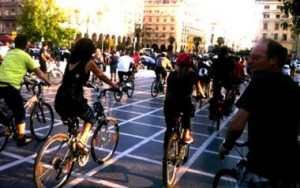 Συγκίνηση στην πορεία για τον αδικοχαμένο ποδηλάτη