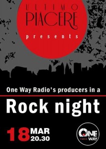 Rock night by One Way Radio στο Ultimo Piacere