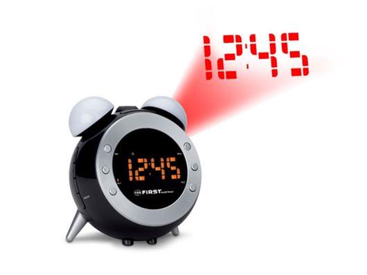 Ράδιο - ρολόι - ξυπνητήρι, ημερολογιο, ενδειξη θερμοκρασιας με προτζέκτορα μόνο  21.90 euro