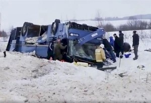 Δυστύχημα με λεωφορείο στη Ρωσία: Τουλάχιστον 7 νεκροί εκ των οποίων 4 παιδιά 