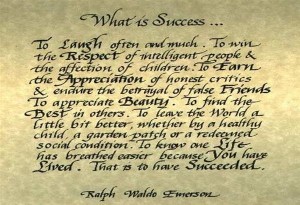 Ραλφ Γουάλντο Έμερσον (Ralph Waldo Emerson). Τι είναι επιτυχία (Success poem)