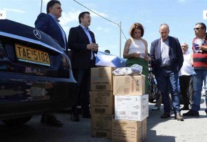 ΠΚΜ: Είδη ατομικής προστασίας και υγιεινής στους οδηγούς ταξί της Θεσσαλονίκης